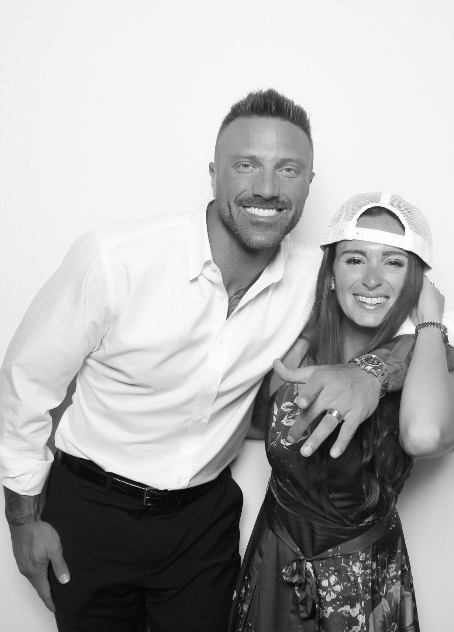 Kyle Coach Holly Holland and his wife Bri, founders of HollyFit